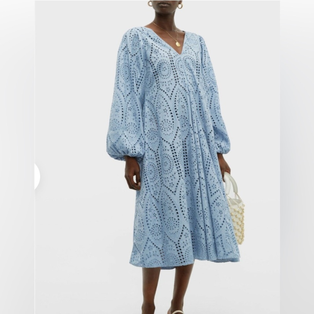 All Eyes On You Eyelet Dress